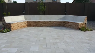 Outdoor Gathering — Landscape Construction project by G Michael Price Yards in Phoenix