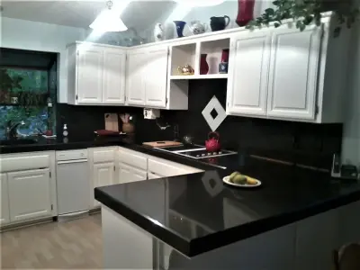 Cabinet Refinishing — House Painting Services project by Point Of View Painting