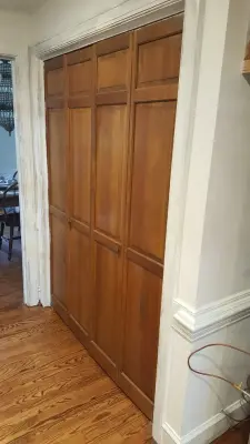 Cabinet Restoration and Pantry Door Painting — House Painting Services project by Wallscapers Kitchen & Bath Innovations