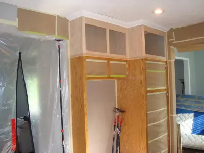Cabinet Restoration — House Painting Services project by The Painting Company