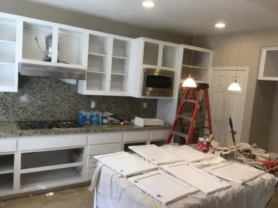Cabinet Restoring Initiatives — House Painting Services project by Pristine Painting