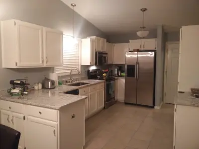 Cabinet Revamp — House Painting Services project by Hometerior Finishing, LLC.