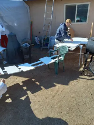 Santa Fe Cabinetry — House Painting Services project by Mitchell's Painting