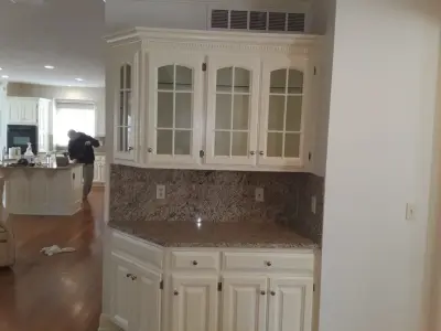 Comprehensive Kitchen and Cabinet Painting — House Painting Services project by WallpaperProPainting.com,llc