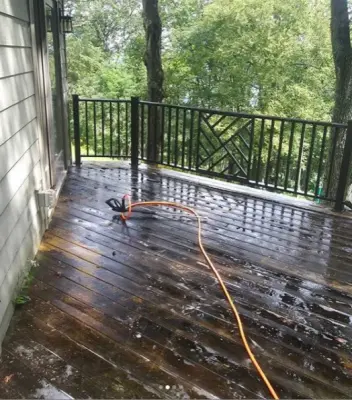Deck Cleaning Service — House Painting Services project by Dedicated Painters LLC