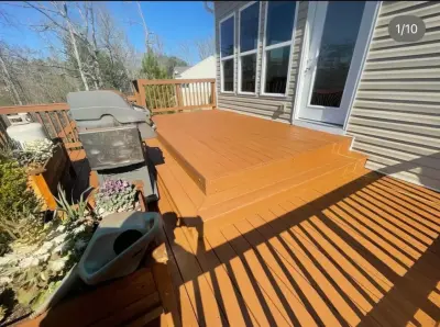 Deck Coating — House Painting Services project by Paint Trinity