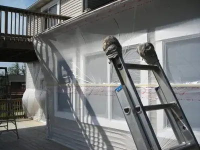 Deck Refinishing — House Painting Services project by ImageWorks Painting Inc.
