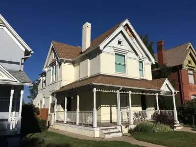 Denver's Victorian Facade — House Painting Services project by RW Professional Painting, LLC