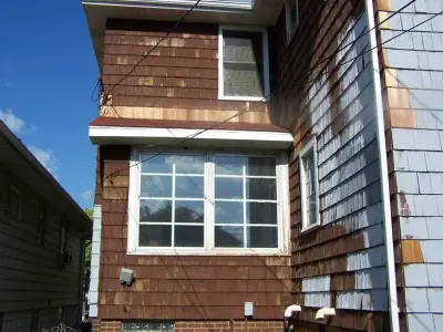 Cedar Exterior Restoration for Hammond — House Painting Services project by Calumet Painting & Restoration
