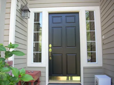 Front Entrance Door — House Painting Services project by Painting America, Inc.