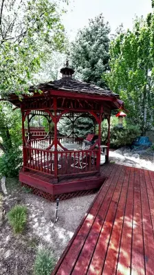 2023 Restaining of Exterior Gazebo and Walkway (Omar Onofre) — House Painting Services project by Certa Pro Painters Of Salt Lake