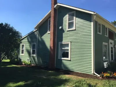 Exterior of the Historic Thomas Edison Birthplace Museum in Milan, Ohio — House Painting Services project by Textbook Painting