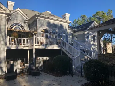 Outdoor Painting - AB — House Painting Services project by Upturn Painting & Renovation