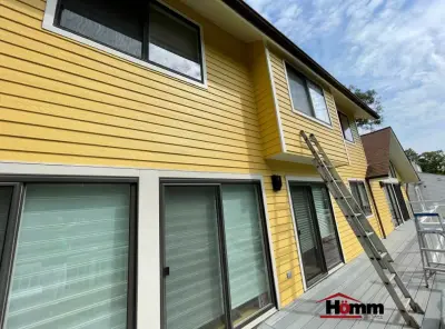Chevy Chase, MD Exterior Painting Project 2021 by Hömm Certified Painting Systems
