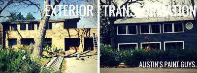 Outdoor Makeover — House Painting Services project by Austin's Paint Guys