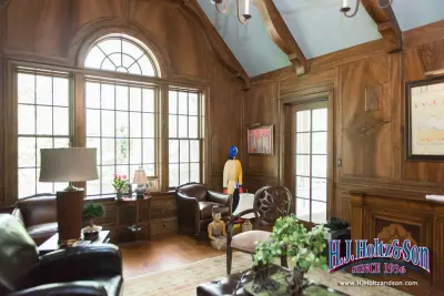 Painted Faux Bois Room — House Painting Services project by H.J. Holtz And Son, Inc.