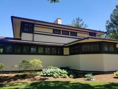Home Designed by Frank Lloyd Wright — House Painting Services project by Smith Painting & Decorating