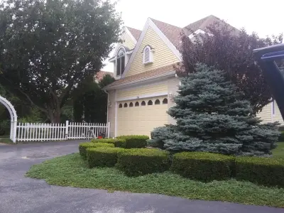 Outdoor Spray and Trim Painting — House Painting Services project by Daniel's Professional Painting LLC