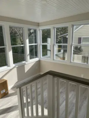 Sunroom Mural Art — House Painting Services project by BH Painting LLC
