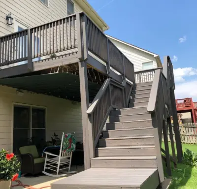 deck finish — House Painting Services project by North Atlanta Painting