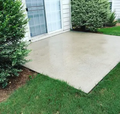 concrete power washing — House Painting Services project by North Atlanta Painting