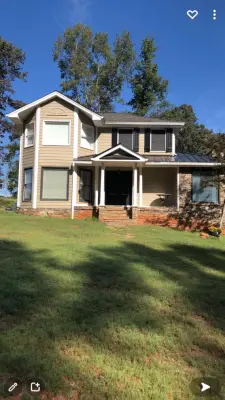limestone and metal ore — House Painting Services project by North Atlanta Painting