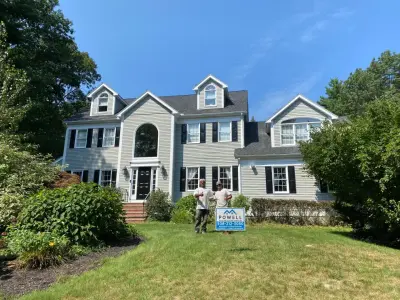 Medfield exterior painting and carpentry services for clients by Powell Painting And Home Services