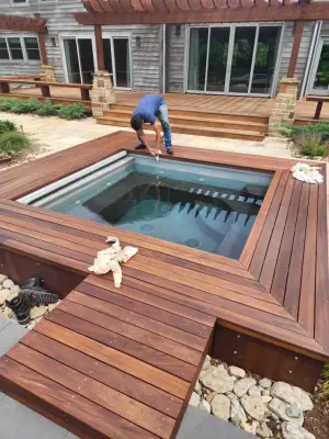 Ipe Decking from Brazil — House Painting Services project by The Ohio Painting Company, LLC