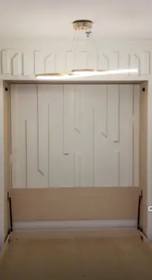 Personalized Murphy Bed Artwork — House Painting Services project by Precision Painting