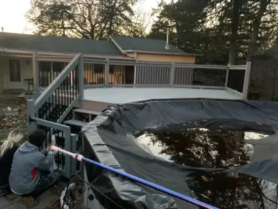 Deck Coating — House Painting Services project by Wright's Painting LLC