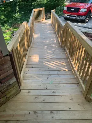 Revamp Deck - Enhance & Shield — House Painting Services project by Carolina Home Painting, LLC