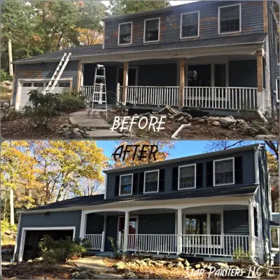 Painting Transformations: Before and After by Star Painters LLC — House Painting Services project by Star Painters LLC