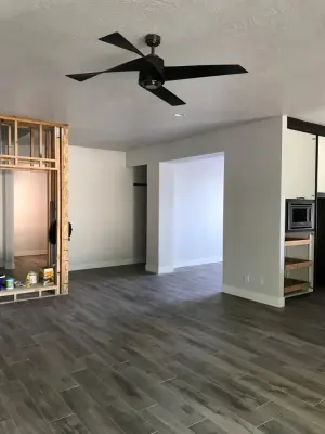 Interior and exterior painting for shop and garage — House Painting Services project by Royal Painting