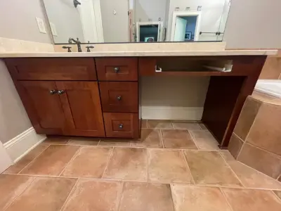 PRIMARY BATHROOM STORAGE UNITS — House Painting Services project by Paint Trinity