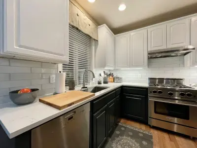 Cabinet Refinishing in the Kitchen — House Painting Services project by Grit City Painters
