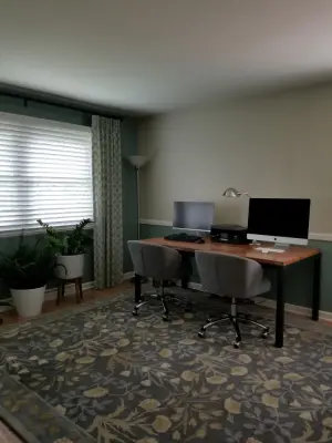 Revitalized Workspace — House Painting Services project by Sommers Painting & Wallpapering LLC