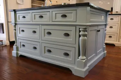 Kitchen Island Makeover — House Painting Services project by RePaint Louisville LLC