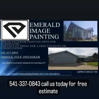 2023 Exterior Paint Scheduling Now Available by Emerald Image Painting