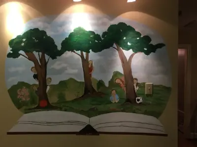 Grandchildren's Mural — House Painting Services project by Belle Design By Chantal