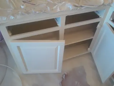 Cabinet Refinishing — House Painting Services project by Busby Finishes