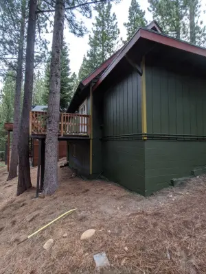 Tricolor Mountain Retreat — House Painting Services project by Artisticrat Property Improvements Inc.