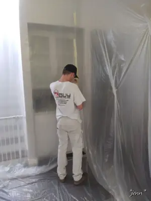 Ceiling Crack Restoration — House Painting Services project by Guy The Painter