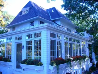 Light-Colored Outdoor Coating — House Painting Services project by Steven Sampson's Painters & Decorators