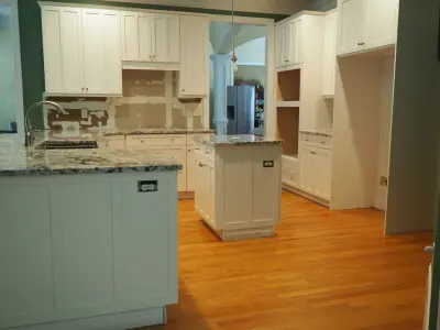 Cabinet Paneling Enhancement — House Painting Services project by Wallscapers Kitchen & Bath Innovations