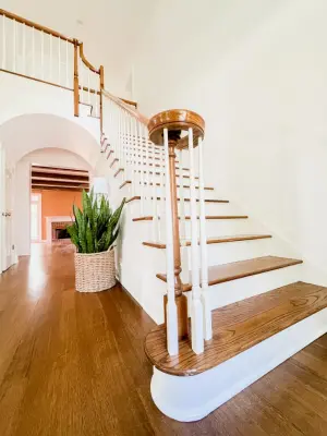 Complete White Interior — House Painting Services project by Precise Painting