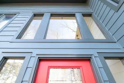 Alpharetta Modern Transformation - Blue! — House Painting Services project by SuperiorPRO