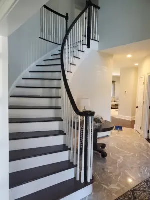 Black Banister Updates — House Painting Services project by Tom Saint Painting & Remodeling