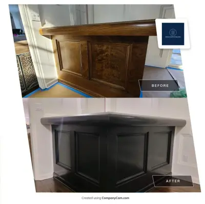 Revamped Custom Bars | Oakland — House Painting Services project by Hudson Paint Contracting & Refinishing By Hudson