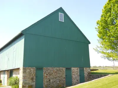 Barn Transformation: Painting Before and After — House Painting Services project by Certapro Painters NE MD