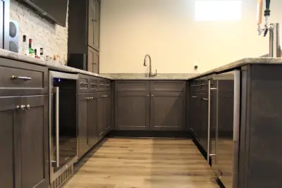 Basement Renovation — House Painting Services project by DJ Painting, LLC